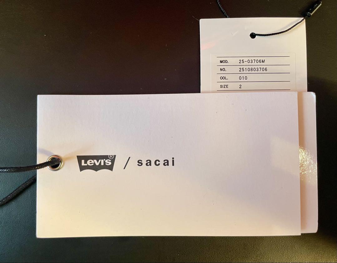 【新品未使用】sacai リーバイス リバーシブルジャケット SIZE２