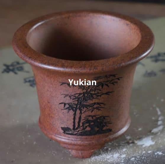 中国　宜興　盆栽鉢　植木鉢　盆栽 腰鉢 中国宜興 紫砂の鉢 盆栽鉢 植木鉢 小品盆栽鉢 大品盆栽鉢 - メルカリ