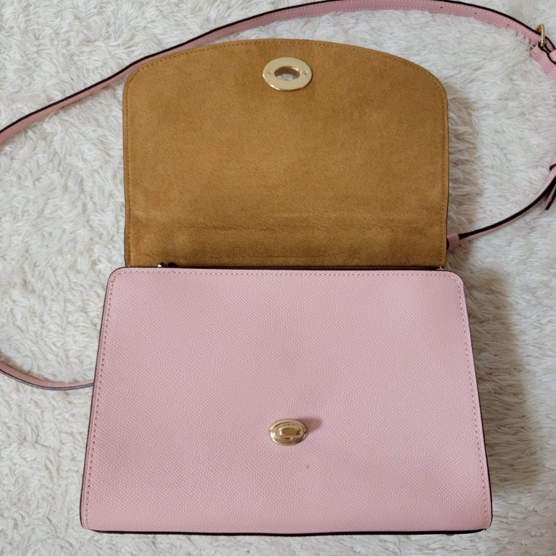美品✨コーチ　ティリー　2way　ショルダーバッグ　トップハンドル　ターンロック