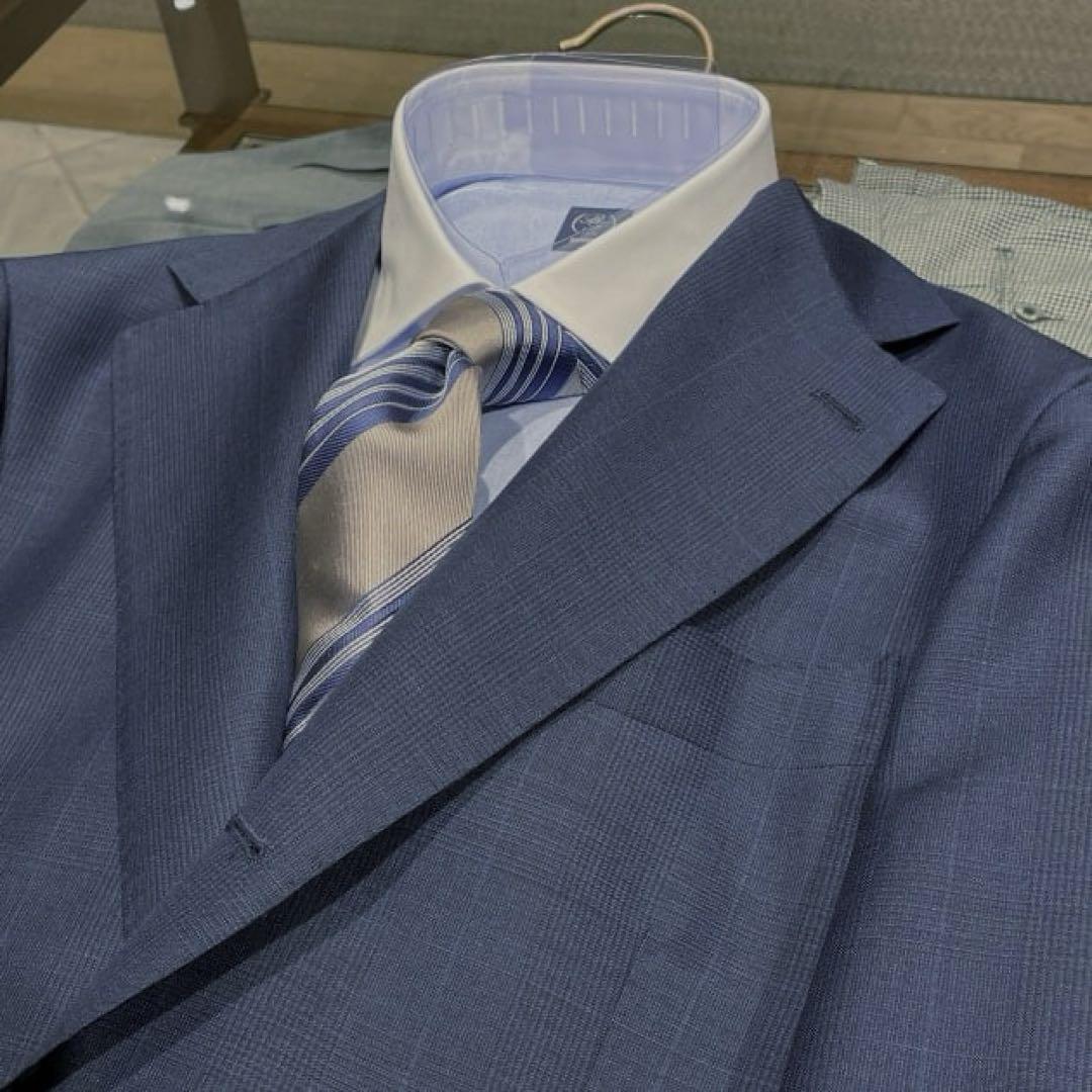 Brilla per il gusto DORMEUIL グレンプレイド スーツ
