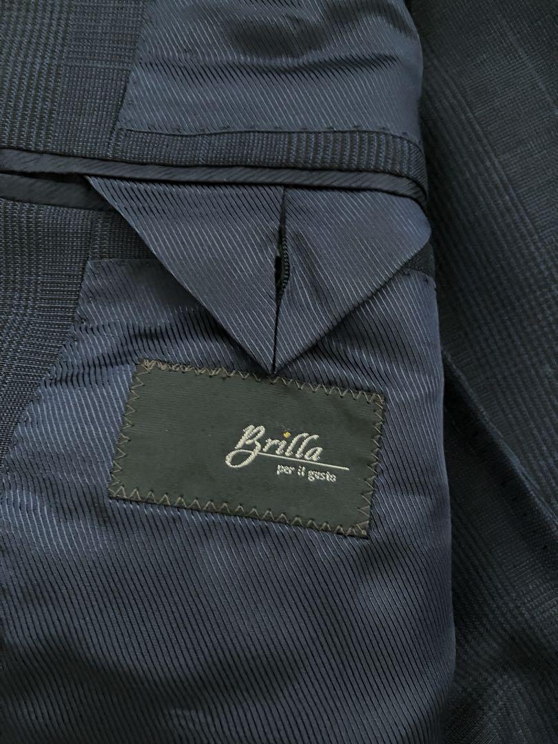 Brilla per il gusto DORMEUIL グレンプレイド スーツ