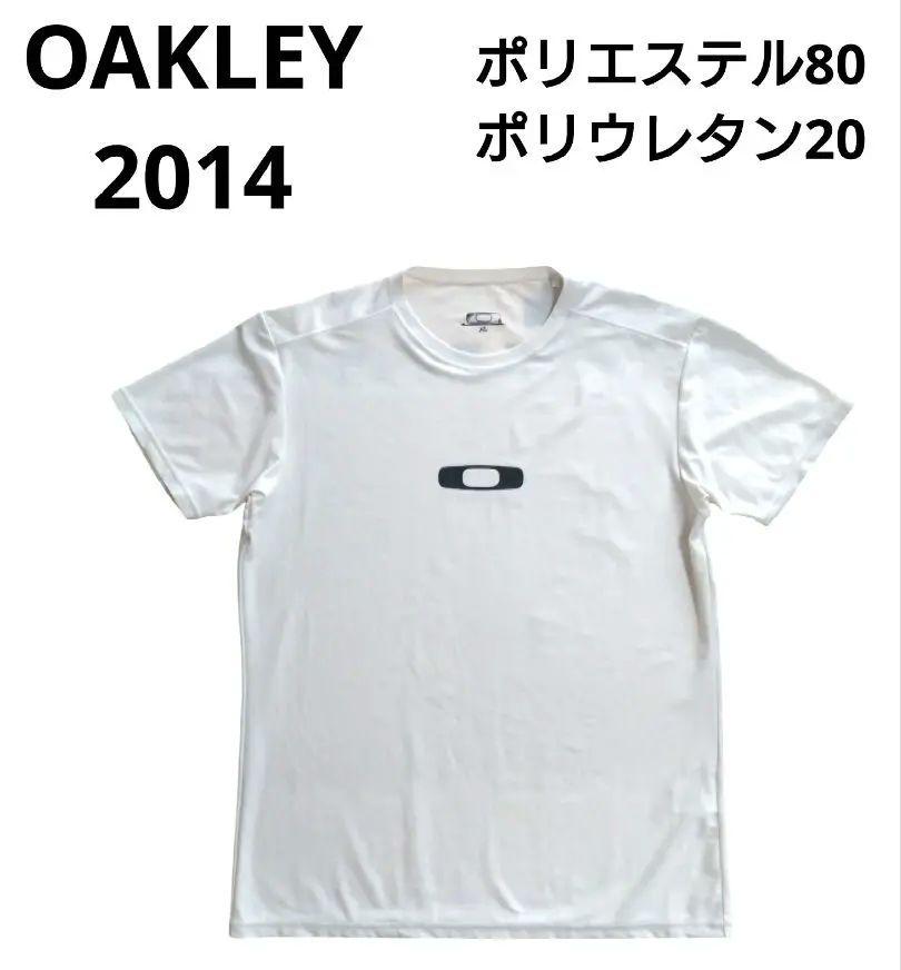OAKLEY　2014　センターロゴ　Tシャツ　白　ＸＬ