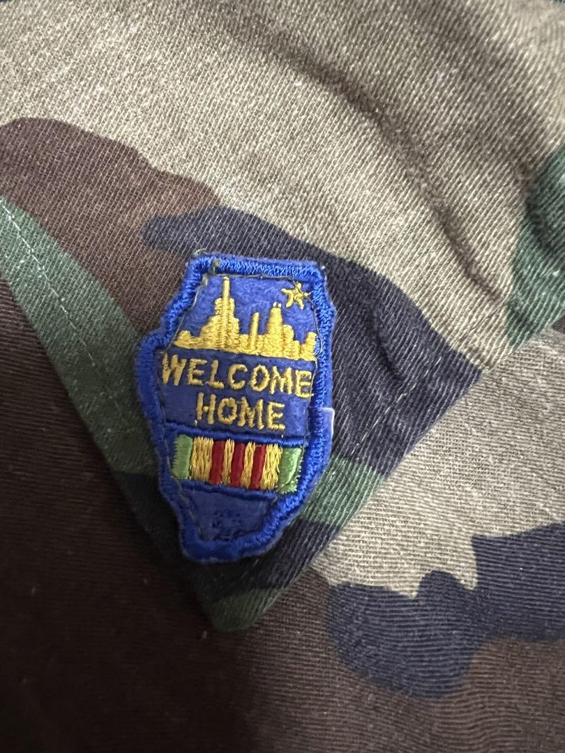 【希少】【美品】アメリカ海兵隊 迷彩BDUジャケット L-regular