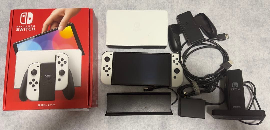 【完品】Nintendo Switch 有機ELモデル 本体　ホワイト