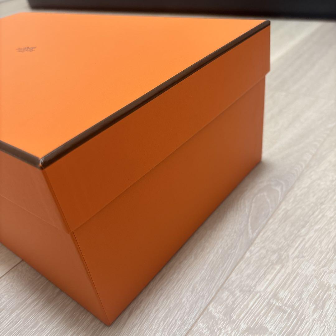 エルメス HERMES オレンジ ギフトボックス バーキン ピコタン 箱