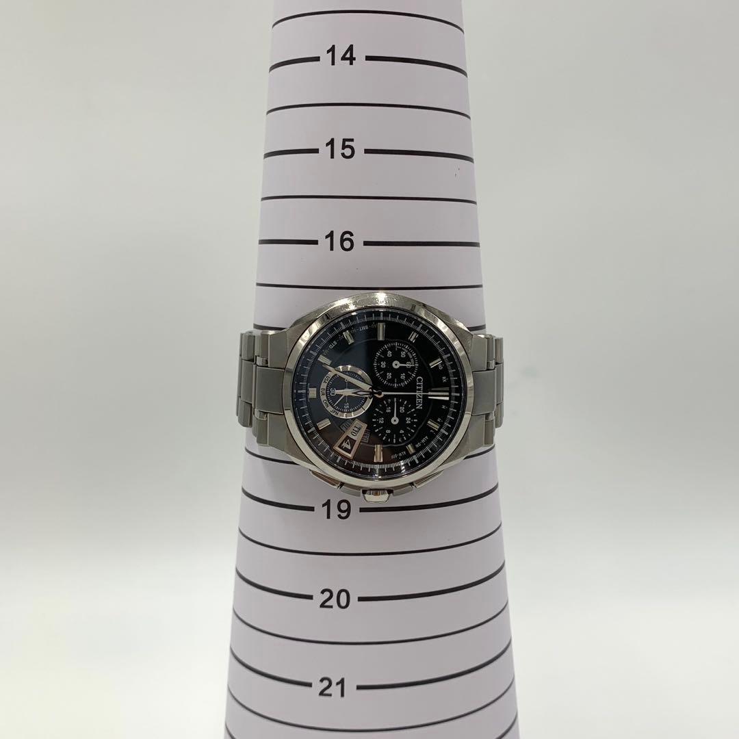 CITIZEN ATTESA エコドライブ 電波ソーラー クロノグラフ