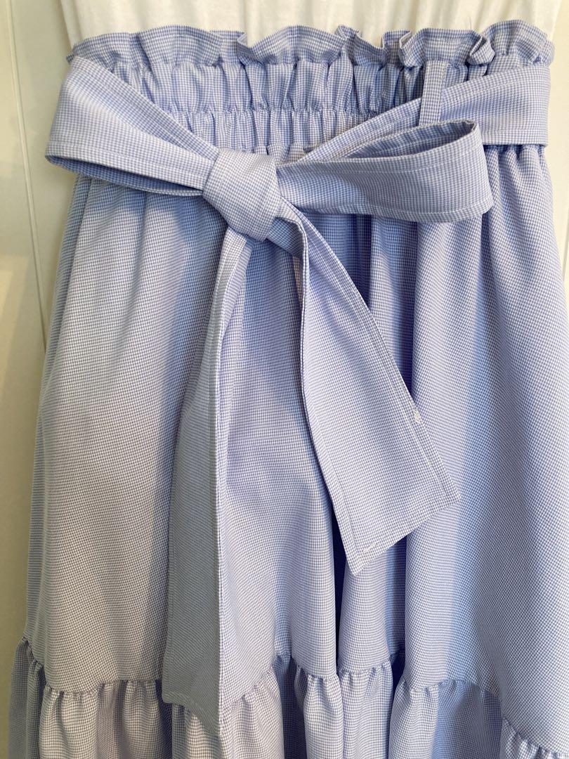 【美品】mezzo piano半袖ワンピースLサイズ