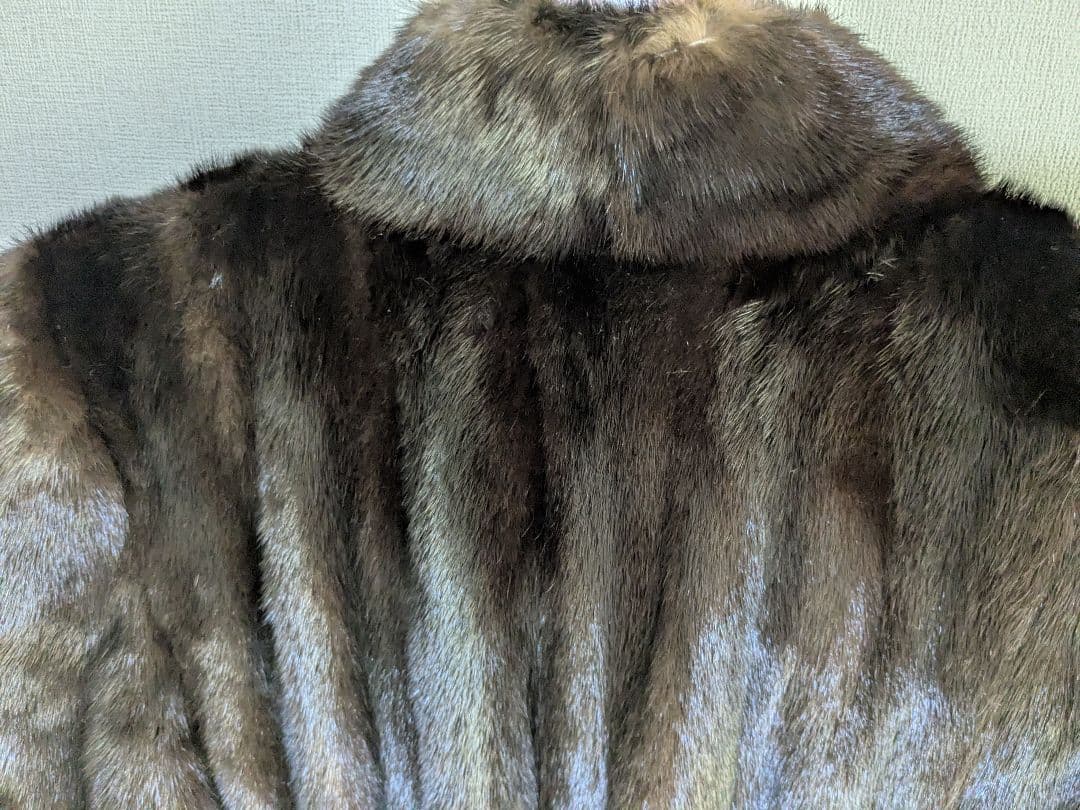 アランドロン ミンク ファーコート ロング