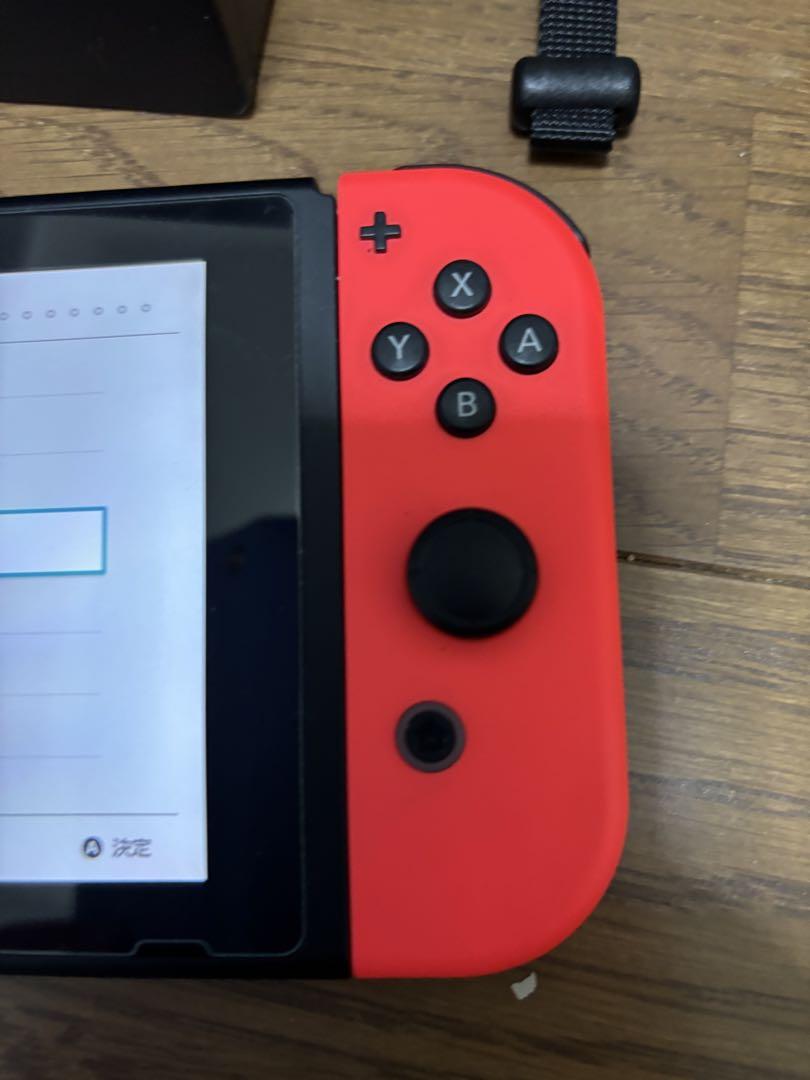 Nintendo Switch 本体 青/赤 その他4点セット