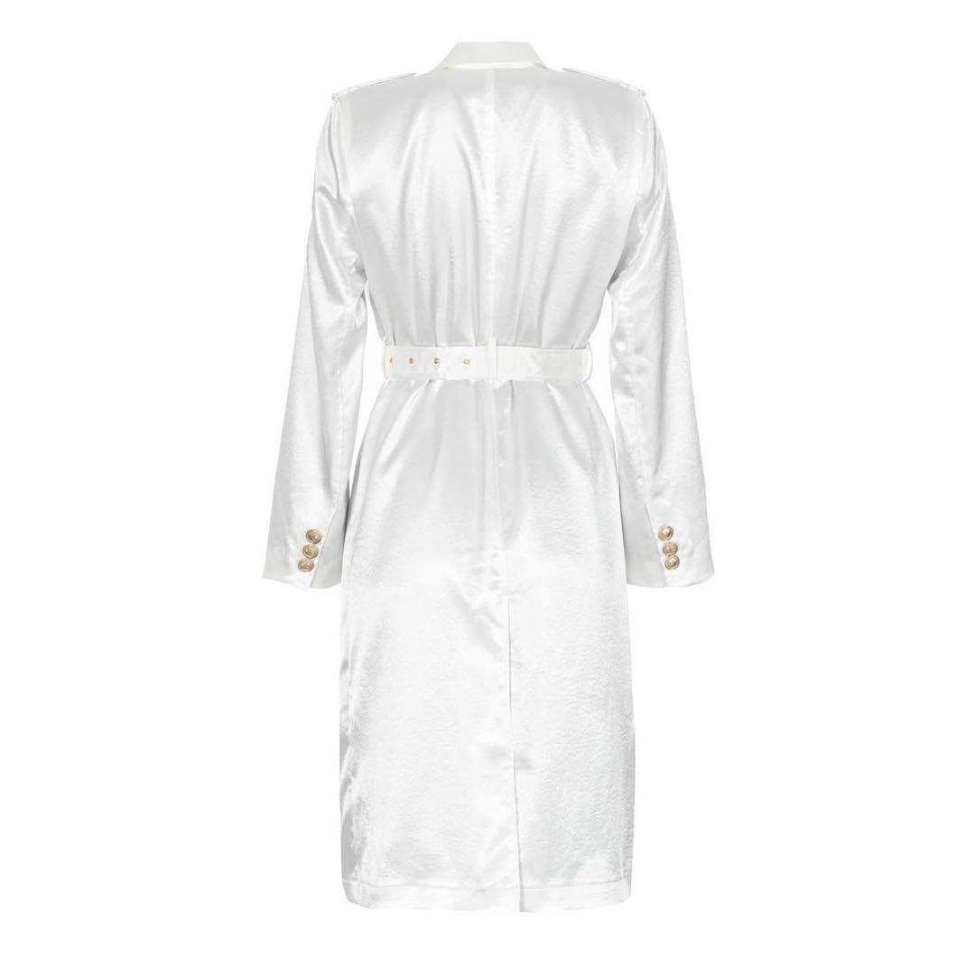 ジャケット・アウター  Trench Coat (White)
