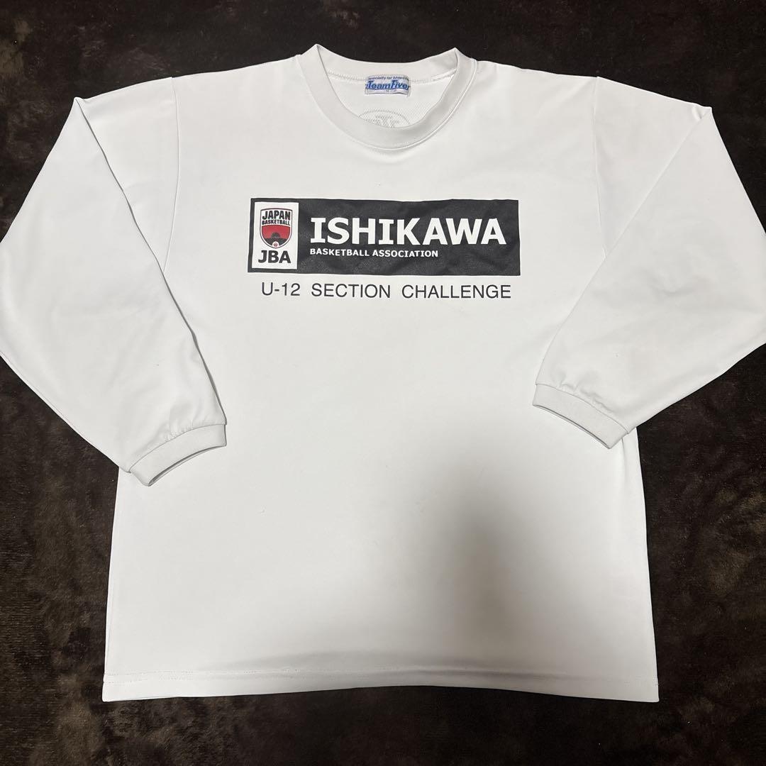 JBA U12石川選抜　バスケロングtシャツ