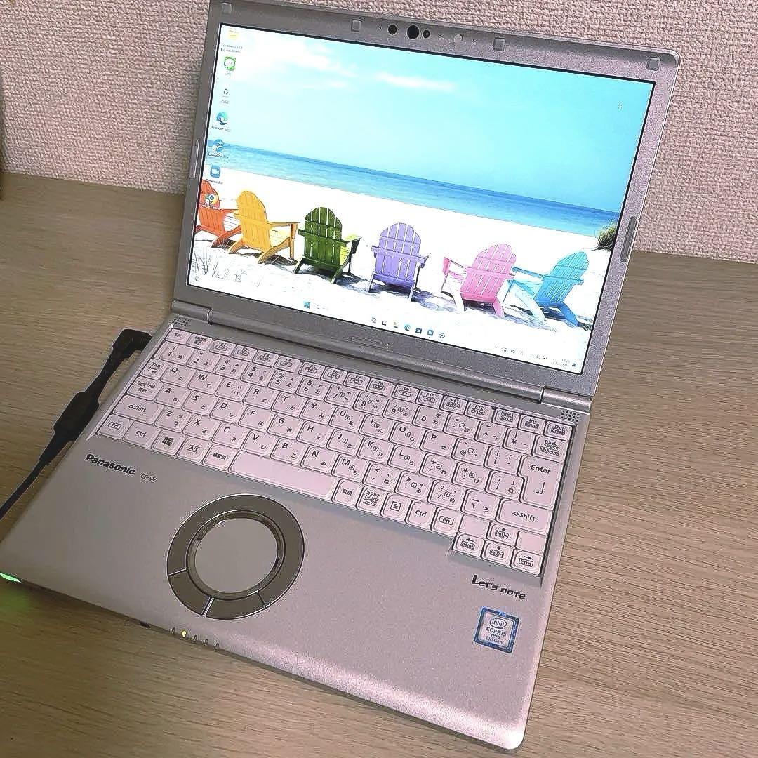 パナソニック超軽量ノートパソコン i5第8世代SSD256GB R080