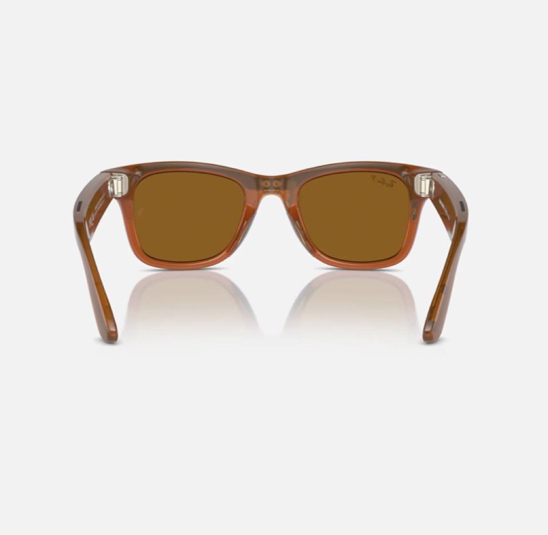 Ray-Ban Meta Wayfarer レイバン メタ 偏光　ブラウン　新品