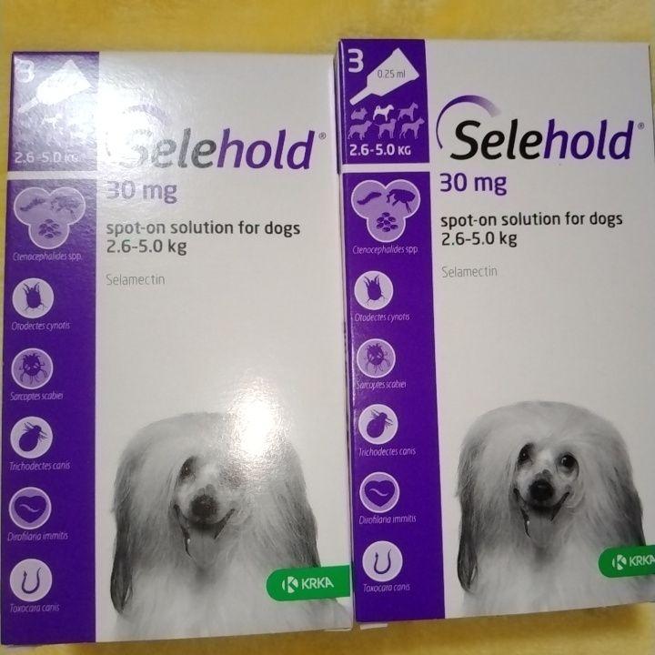 セレホールド　Selehold 30 mg 犬用スポットオン　2箱　犬用