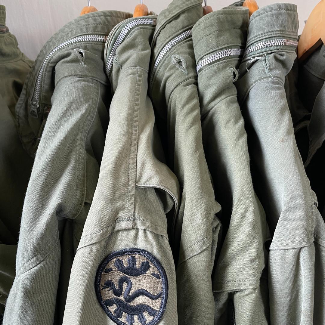 FS2 アメリカ軍 実物 US ARMY M65 フィールドジャケット 1st