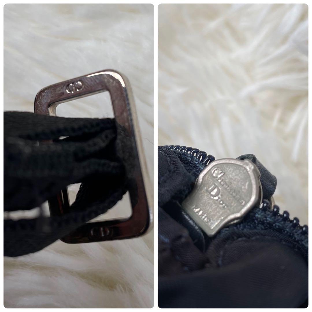 Christian Dior ディオール　トロッター柄アクセサリーポーチ
