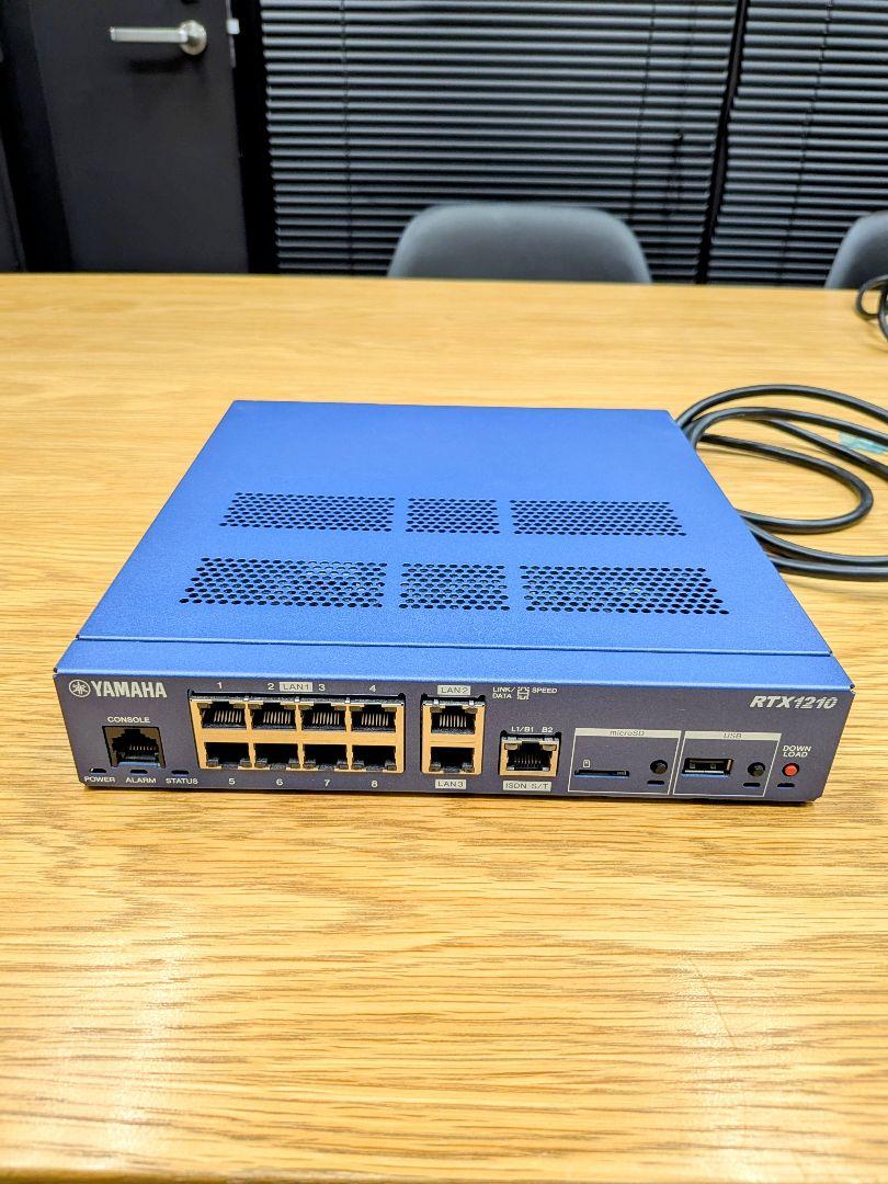 YAMAHA RTX1210 VPNルーター 中古　動作確認済