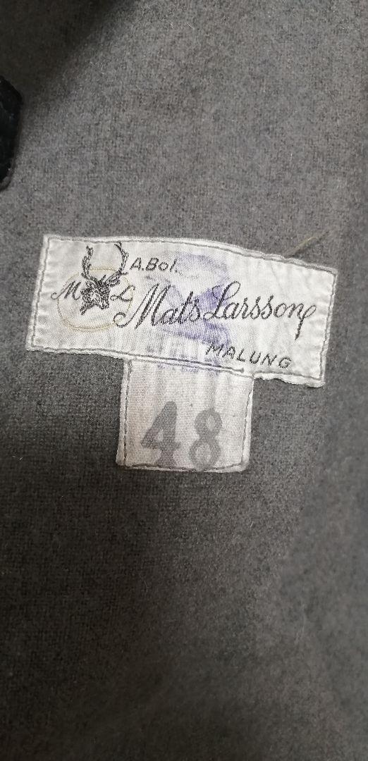40s スウェーデン軍　官用品 軍用品レザーモーターサイクルジャケット　茶芯