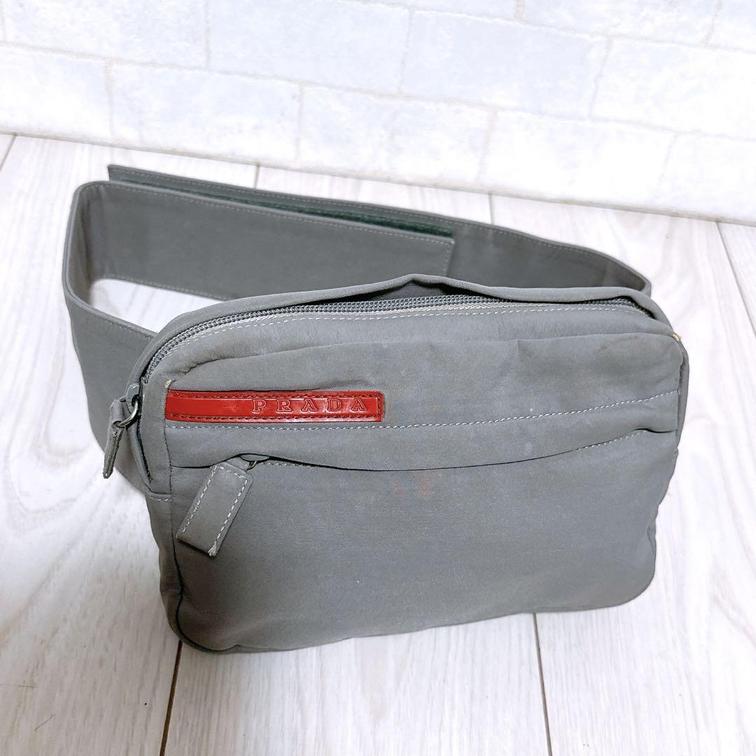 《美品》PRADA(プラダ)ウエストポーチ