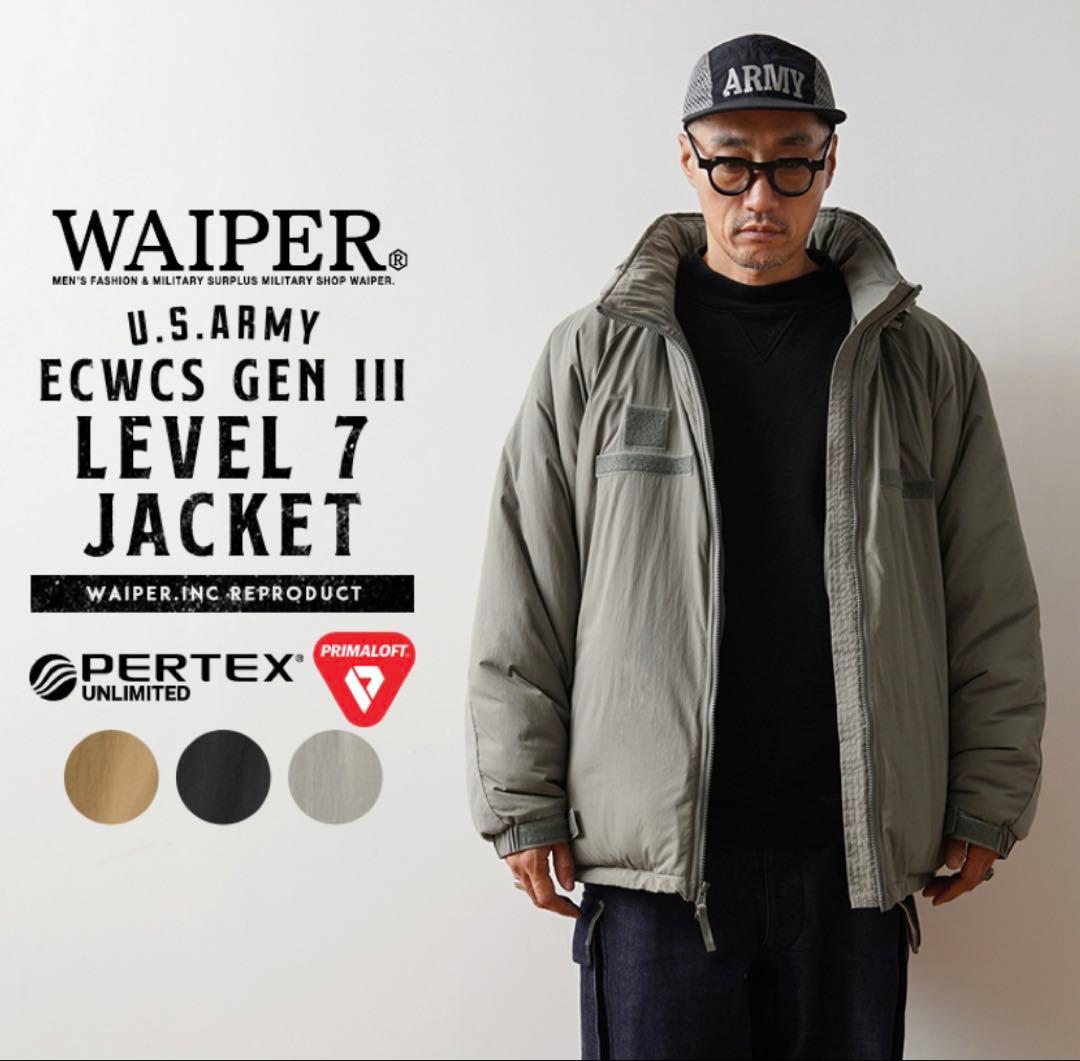 ジャケット・アウター ECWCS Gen III THINSULATE Level 7 BLACK