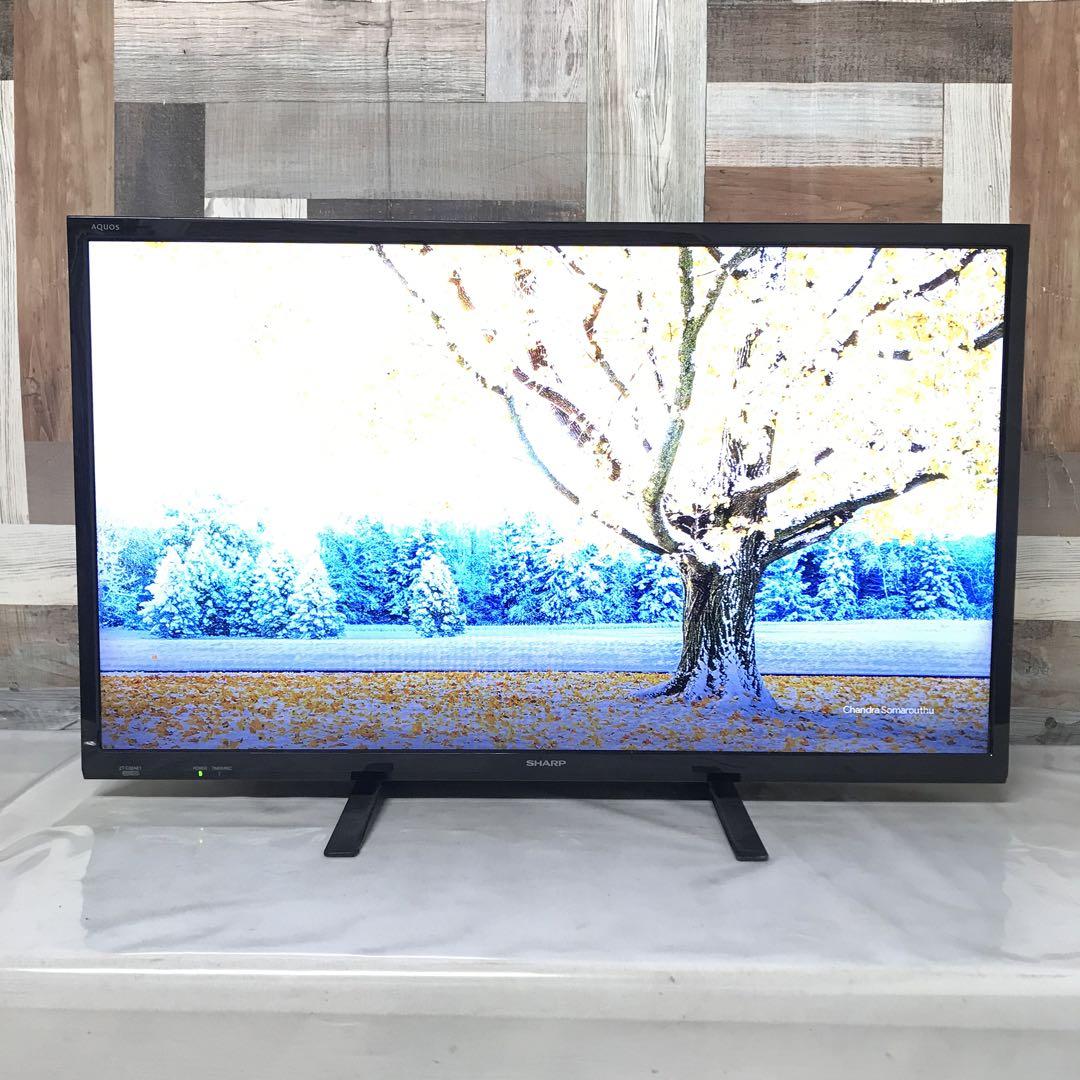 即日受渡❣️全国送料込SHARP AQUOS32型液晶 TV色鮮やかでクリアな映像