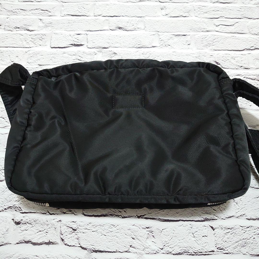 PORTER タンカー ショルダーバッグ(L)2層式 黒 吉田カバン 日本製