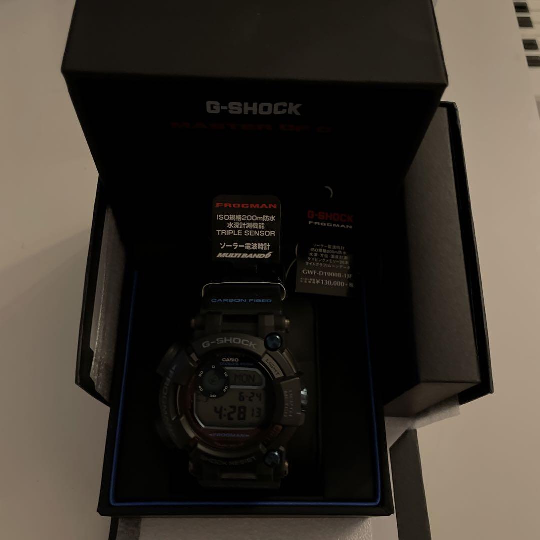 gショック　フロッグマン　gwf-d1000b-1jf 新品未使用