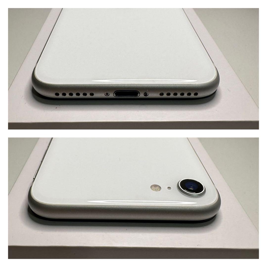 63 iPhone SE2 128GB 新品バッテリー　SIMフリー　結構綺麗