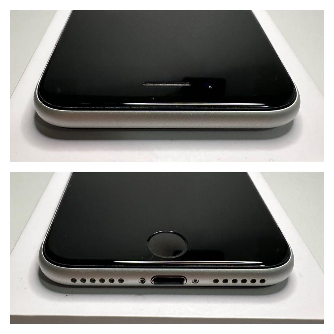 63 iPhone SE2 128GB 新品バッテリー　SIMフリー　結構綺麗