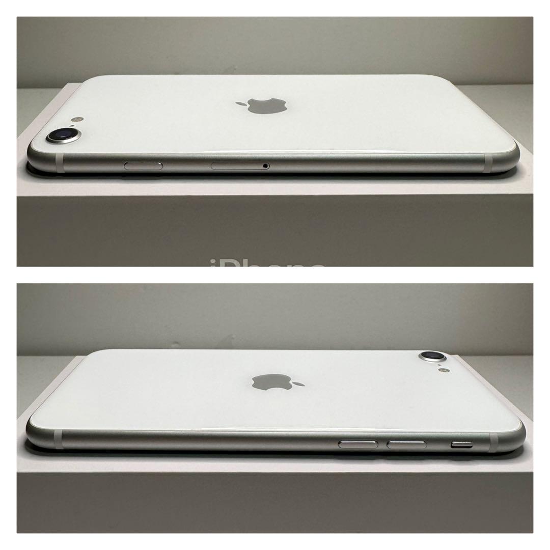 63 iPhone SE2 128GB 新品バッテリー　SIMフリー　結構綺麗