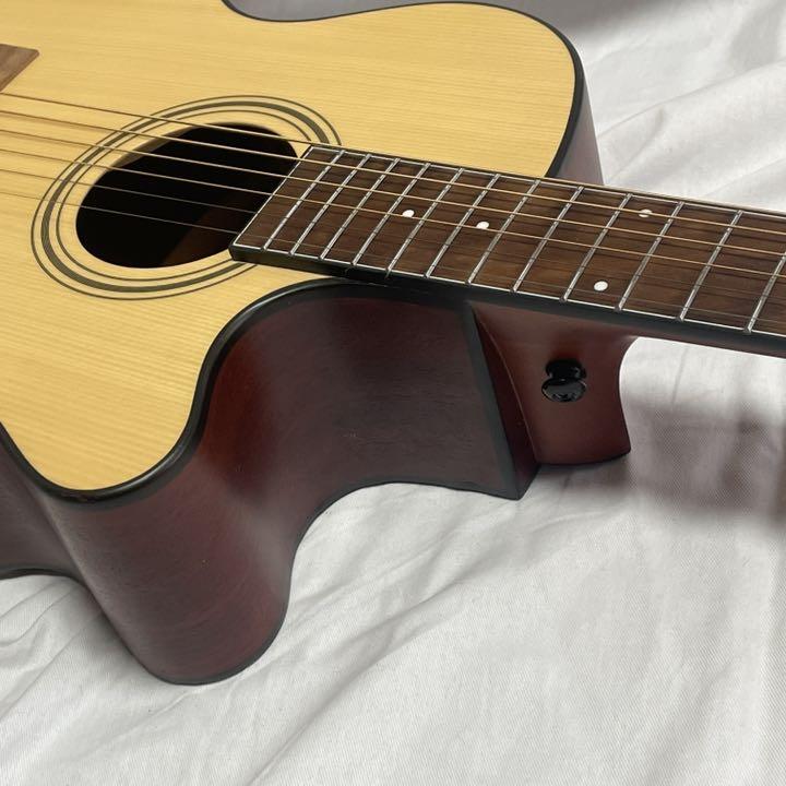 総合評価 美品です AKLOT アコースティックギター hfdWO-m92983710841 ソフトケース 送料込み 品質保証人気