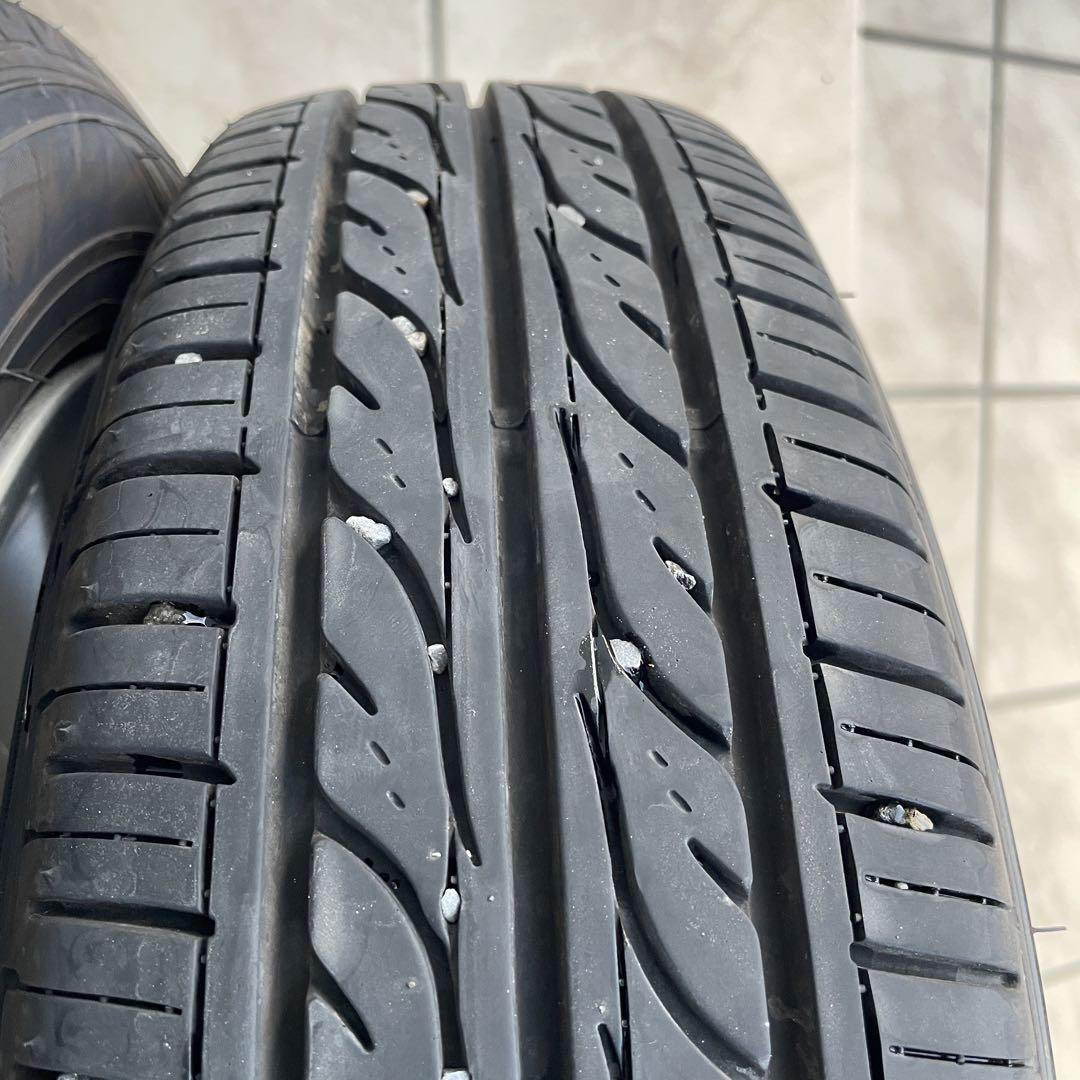 バリ山タイヤホイール★155/65R14★24年製★ダンロップ★スズキマツダ
