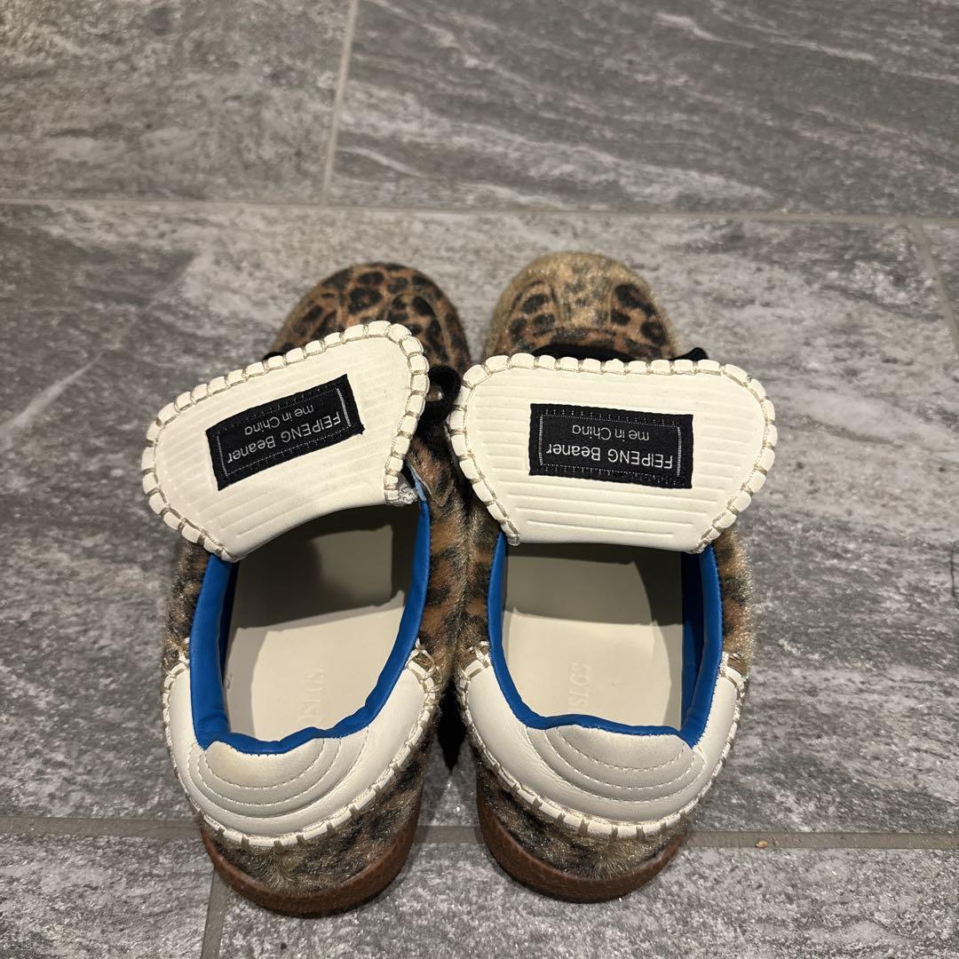 【値下げ】leopard contrast color shoes