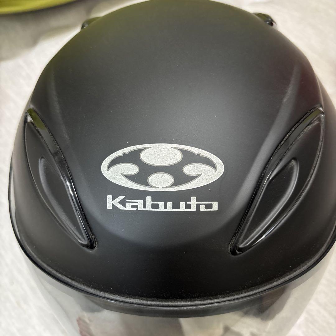 Kabuto ジェットヘルメット マットブラック - メルカリ