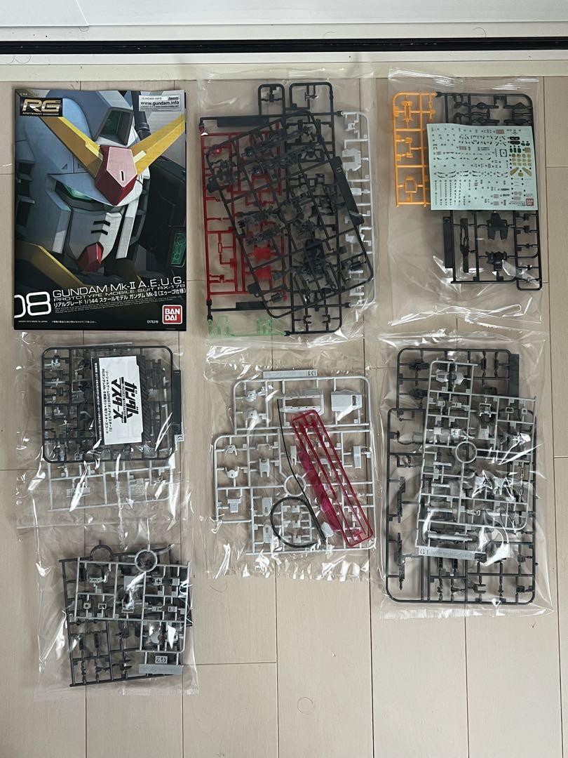 RG エールストライクガンダム・ガンダムMk-IIおまけ付き