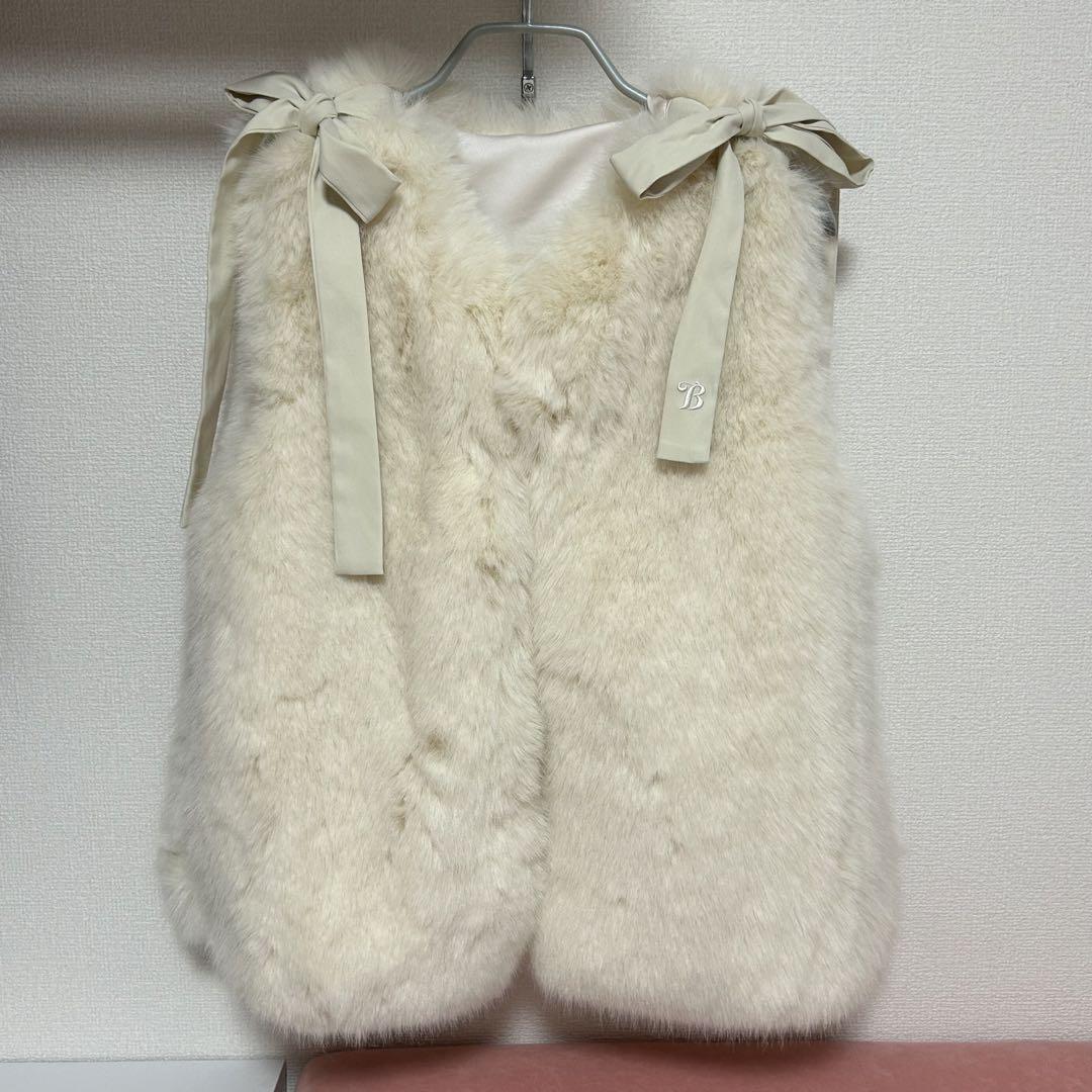 Bibiy ANGELE FUR VEST ファーベスト - アウター Bibiy ANGELE FUR VEST ファーベスト - アウター