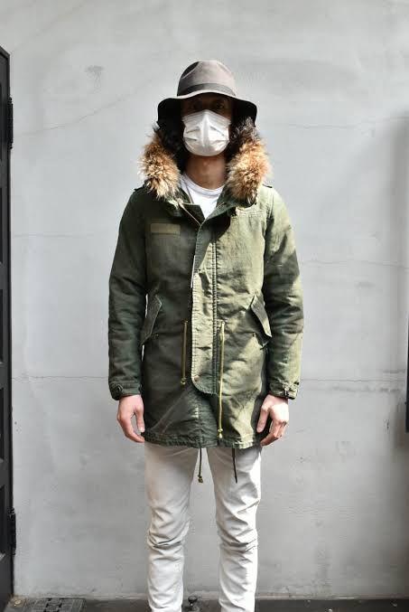 BACK BONE バックボーン　モッズコート　Mサイズ