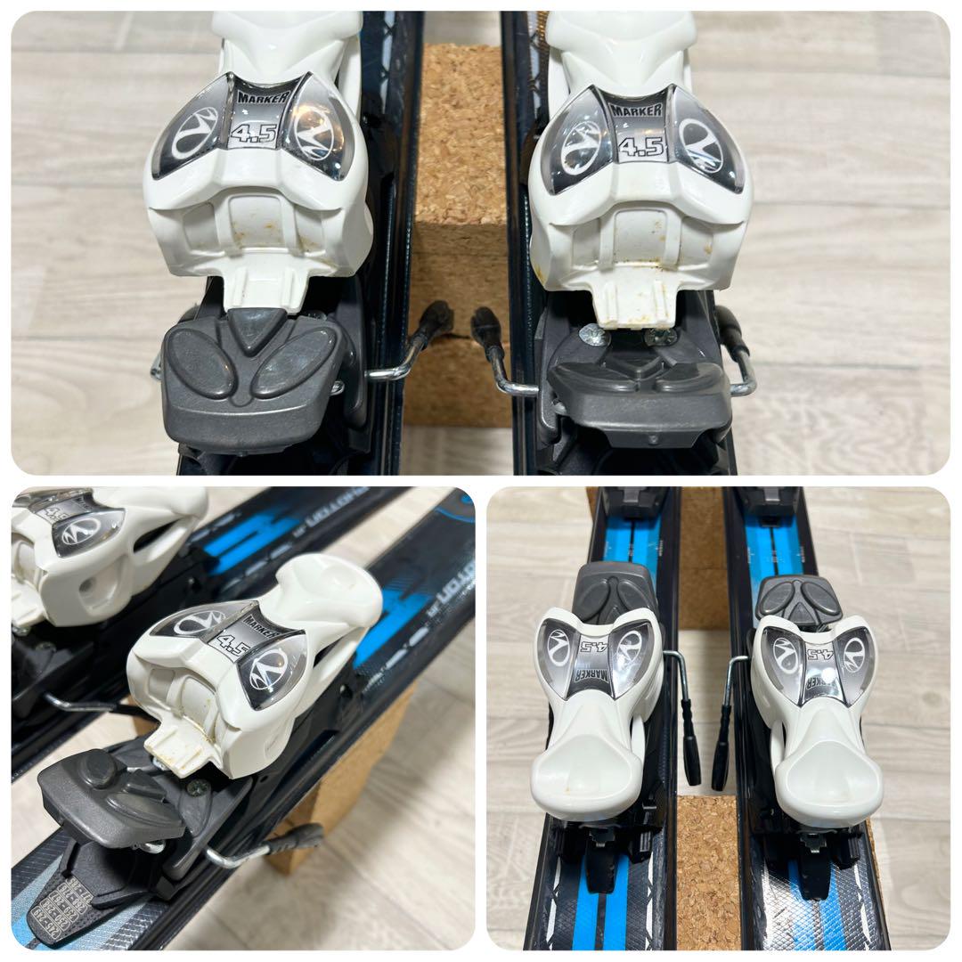 K2 PHOTON JR 124cm ジュニアスキー板＋ストックセット