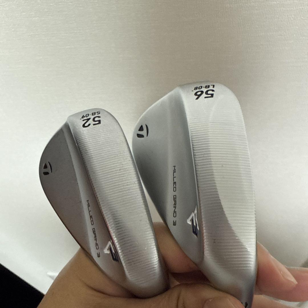 テーラーメイド　ミルドグラインド3 52°と56°セット