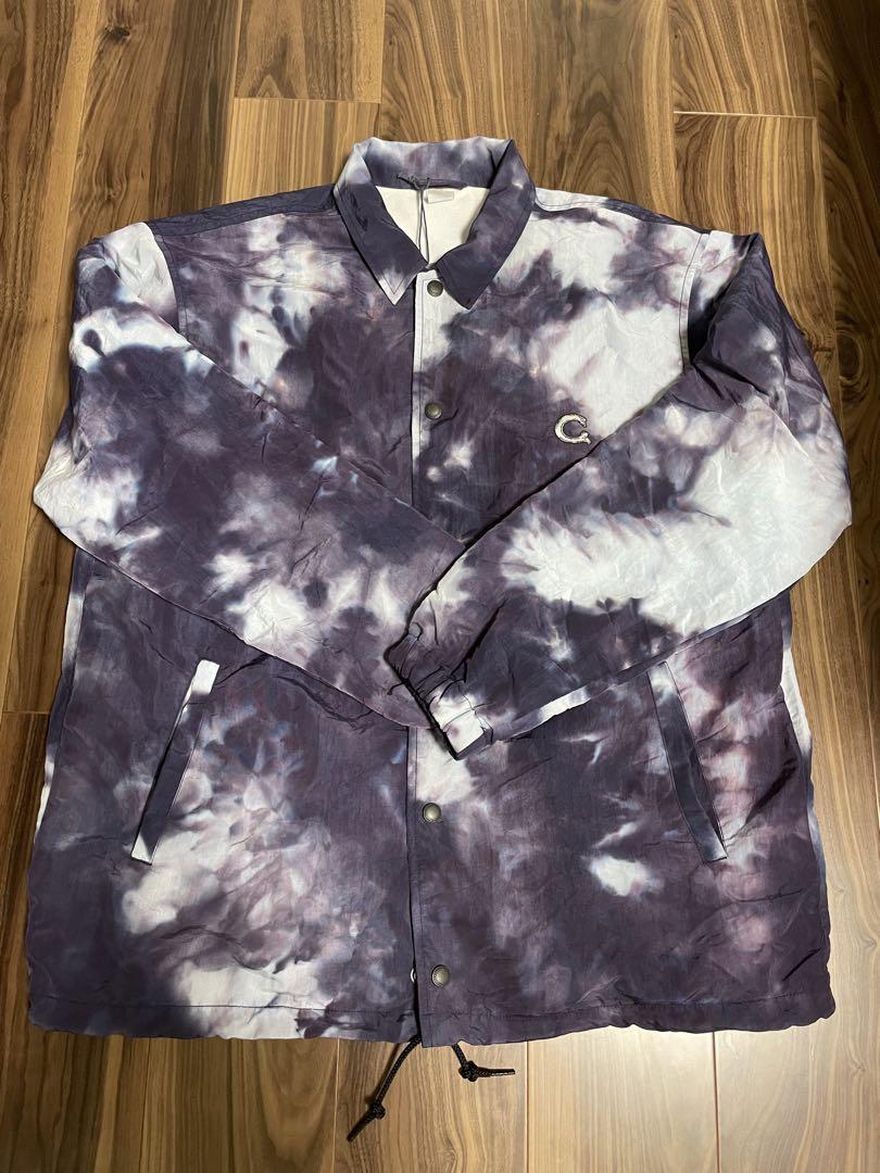 CHALLENGER TIE DYE LOGO COACH JACKET