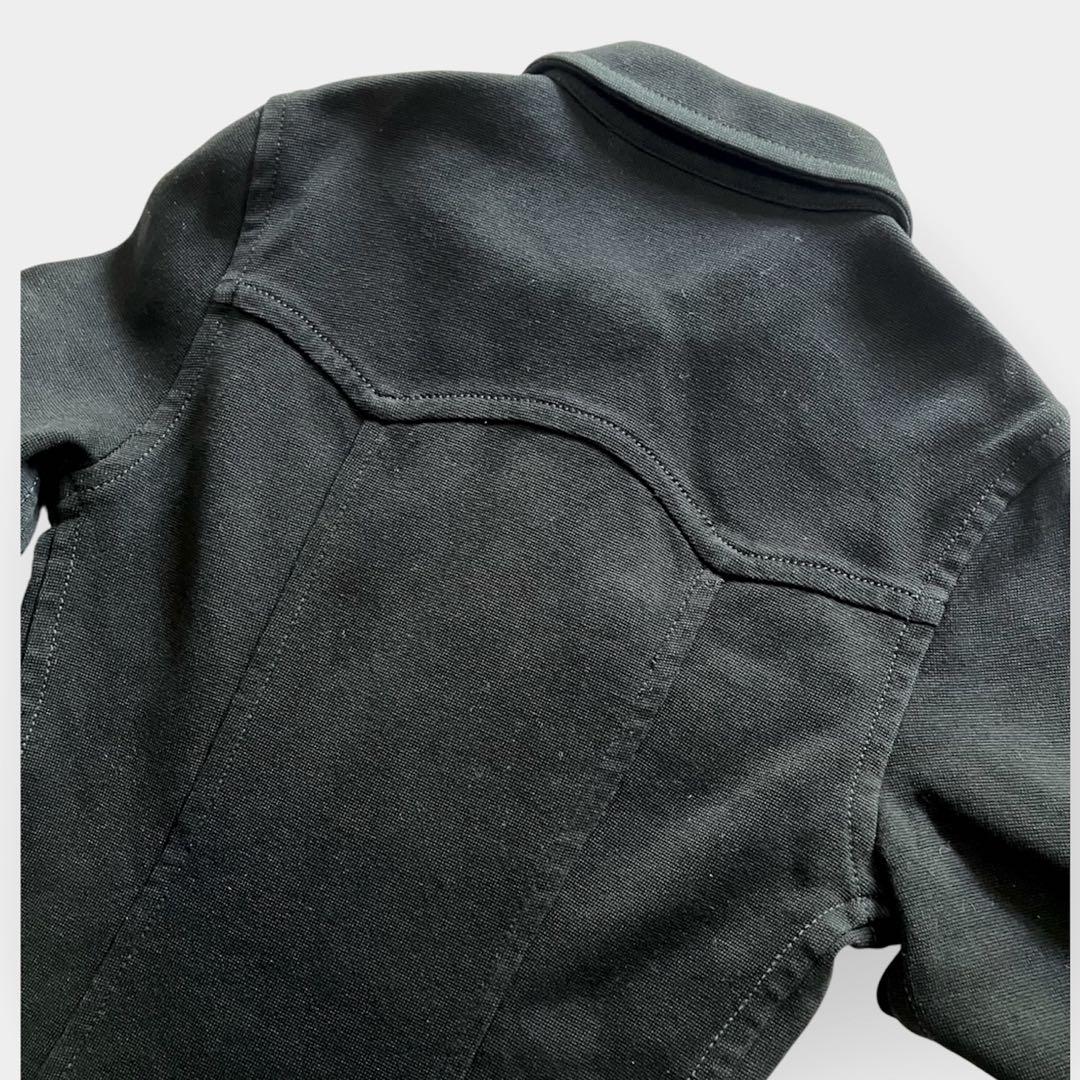 美品❤︎PRADA プラダ ストレッチ コットン 長袖シャツ 黒 40