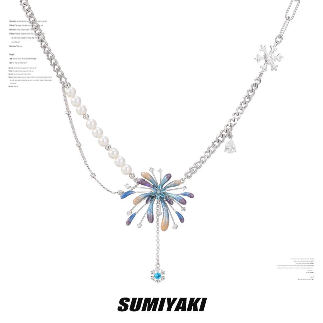 SUMIYAKI 花火 パール ネックレス