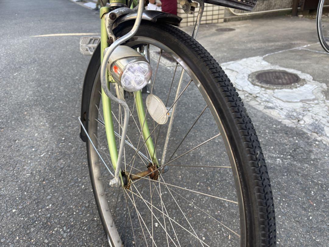Panasonic 電動アシスト自転車 緑色 Panasonic 【電動アシスト自転車 中古】パナソニック J