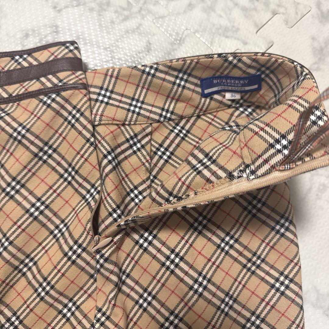 Burberry チェック柄 フレアスカート 160cm キッズ服(100cm~)