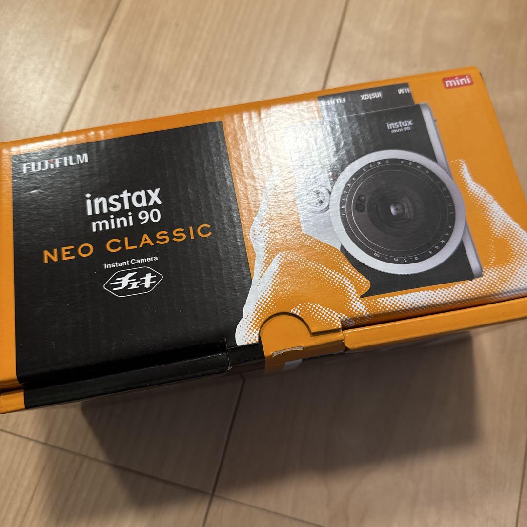 富士フイルム　インスタントカメラ instax mini 90 チェキ　ブラック
