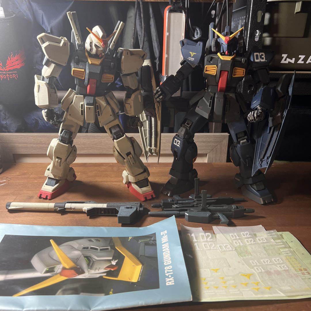 PG RX-178 ガンダムマークII 2体　ジャンクセット