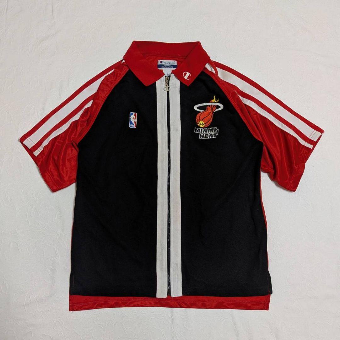 チャンピオン MIAMI HEAT マイアミヒート ウォームアップシャツ