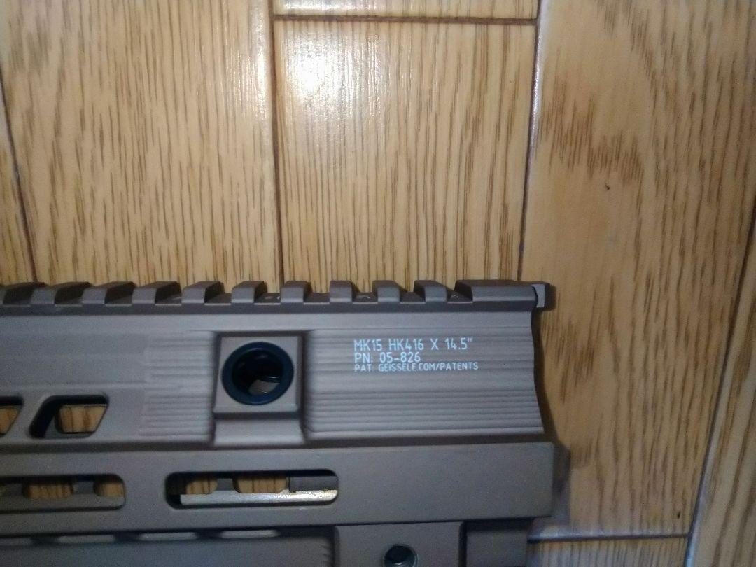 Geissele 14.5 HK416 SMR MK15 DDC 実物