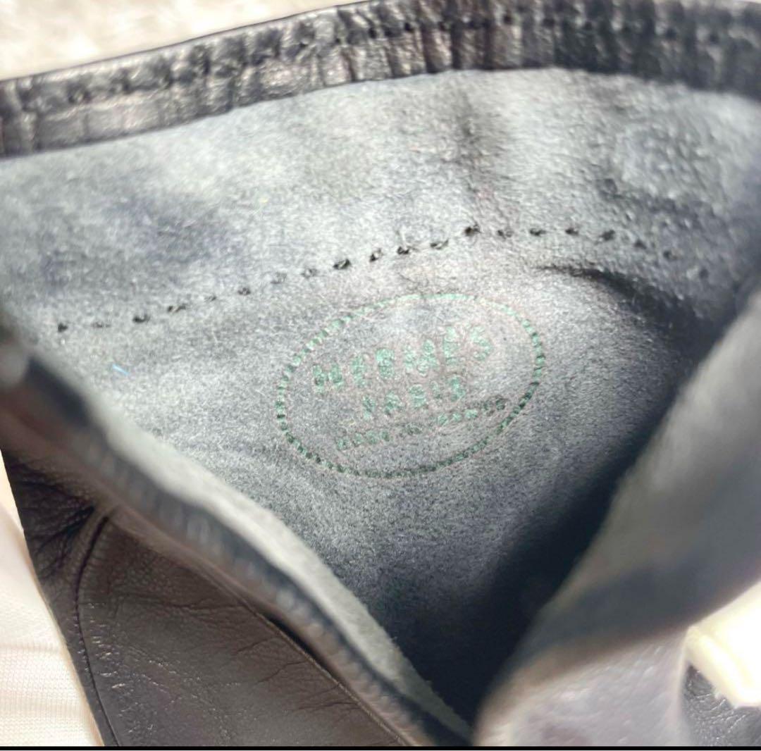 HERMES 　　エルメス　レザー　グローブ　手袋