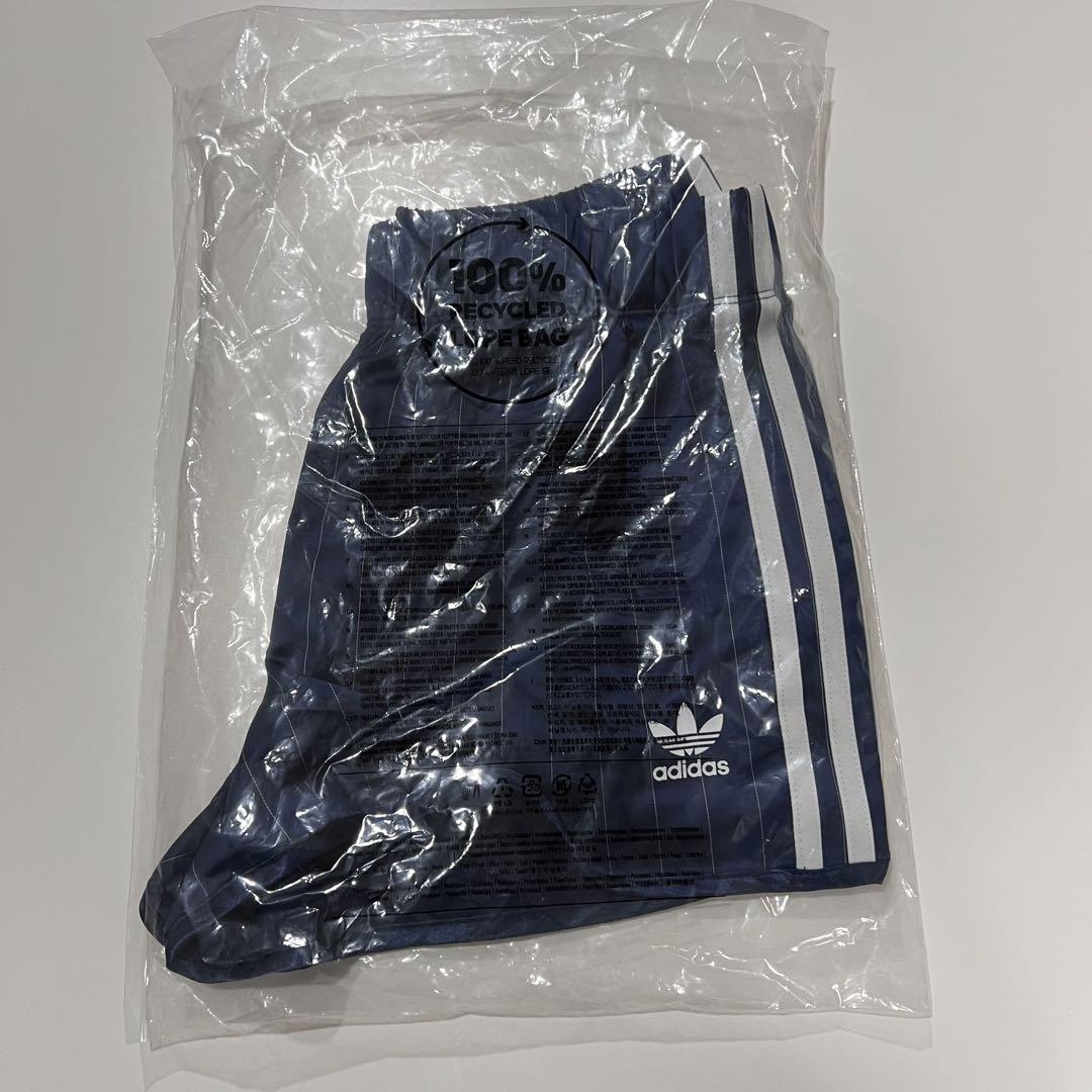 【新品】adidas sporty & rich ストライプショートパンツ